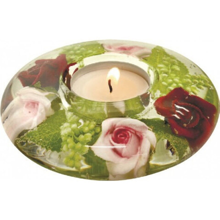 Подсвечник "Dreamlight" со свечой, 4*11см, Германия, арт.72437 в подарочной упаковке.