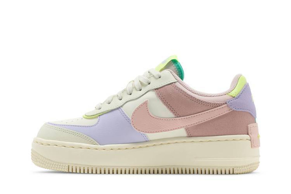 Кроссовки Nike Air Force 1 Low Shadow "Cashmere" (Женская размерная сетка)