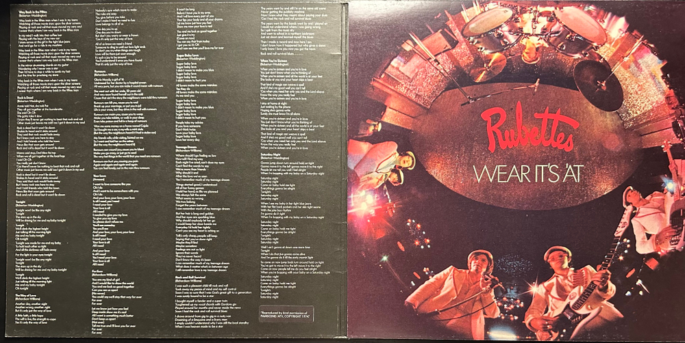 Rubettes - Wear It's 'At (Англия 1974г.)