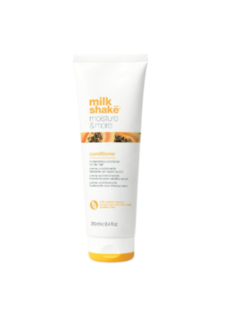 Milk Shake MOISTURE&MORE CONDITIONER/ Кондиционер для сухих волос с экстрактом папайи и гиалуроновой кислотой
