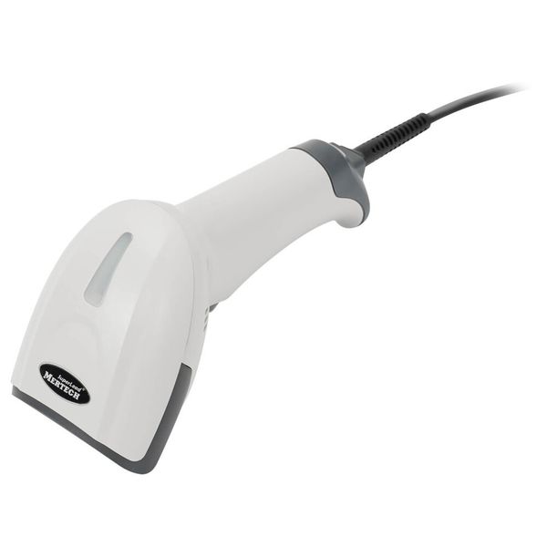 Сканер штрих-кода проводной двумерный Mertech 2310 P2D SuperLead USB White, 1D/2D/QR, USB-HID, USB-COM, RS232, Честный Знак, ЕГАИС/ФГИС