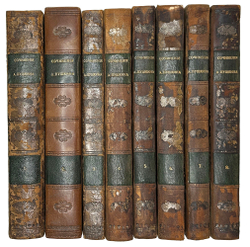 Сочинения Александра Пушкина. [В 11 т.] Т. 1-8. СПб.: Тип.И.Глазунова 1838-1841 г.Перв.посм.изд.