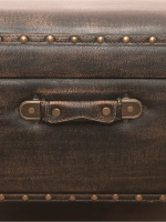 Пуфик для прихожей с ящиком 39*70 см