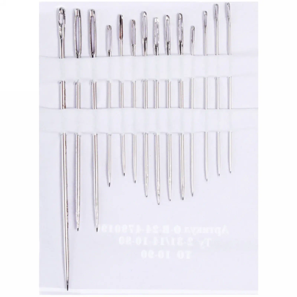 Игла швейная 14шт (набор размеров) «Огни Маяка»