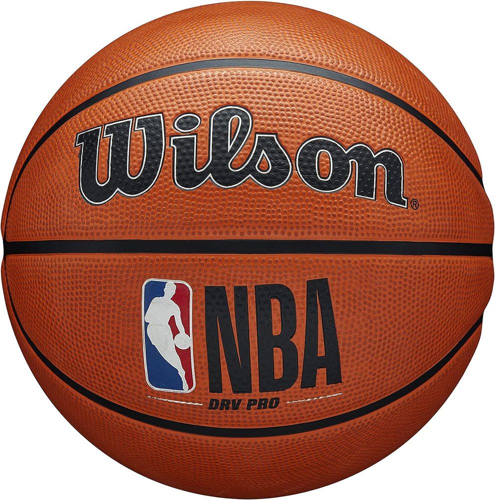 Мяч баск. WILSON NBA DRV Pro, WTB9100XB06 р.6, резина, бутил.камера, оранжевый