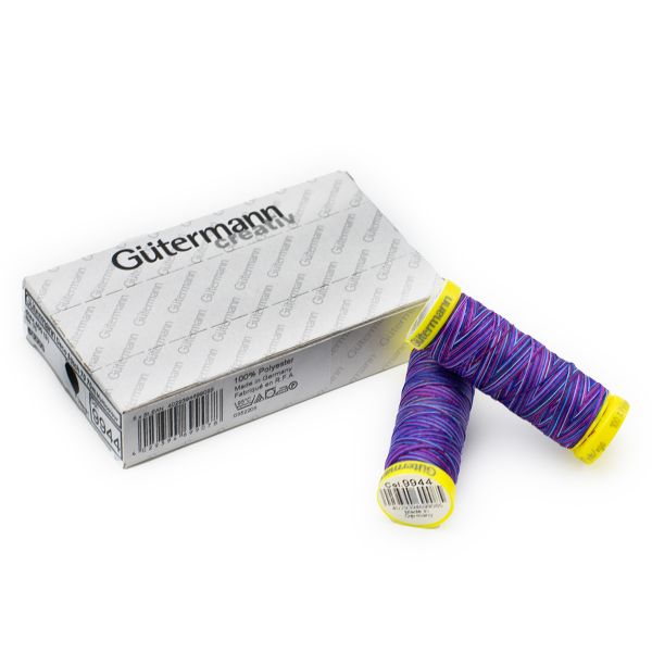 Нитки отделочные Gutermann Deco Stitch multicolor 70 (70 метров), 5 кат. | 9944
