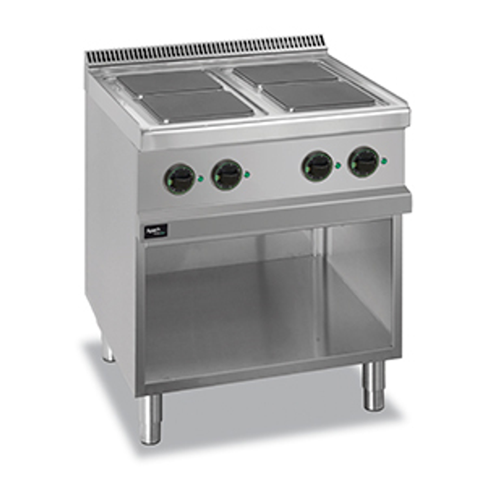 Плита 4 Конфорочн.700 Сер. Apach Apre-77P