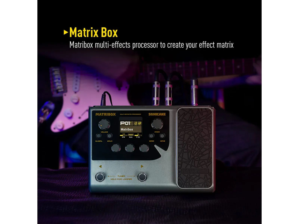 Гитарный процессор Sonicake Matribox QME-50