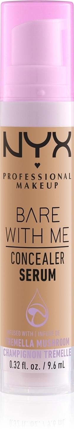 NYX Professional Makeup Bare With Me Concealer Serum - Увлажняющий консилер 2 в 1, 9,6 ml