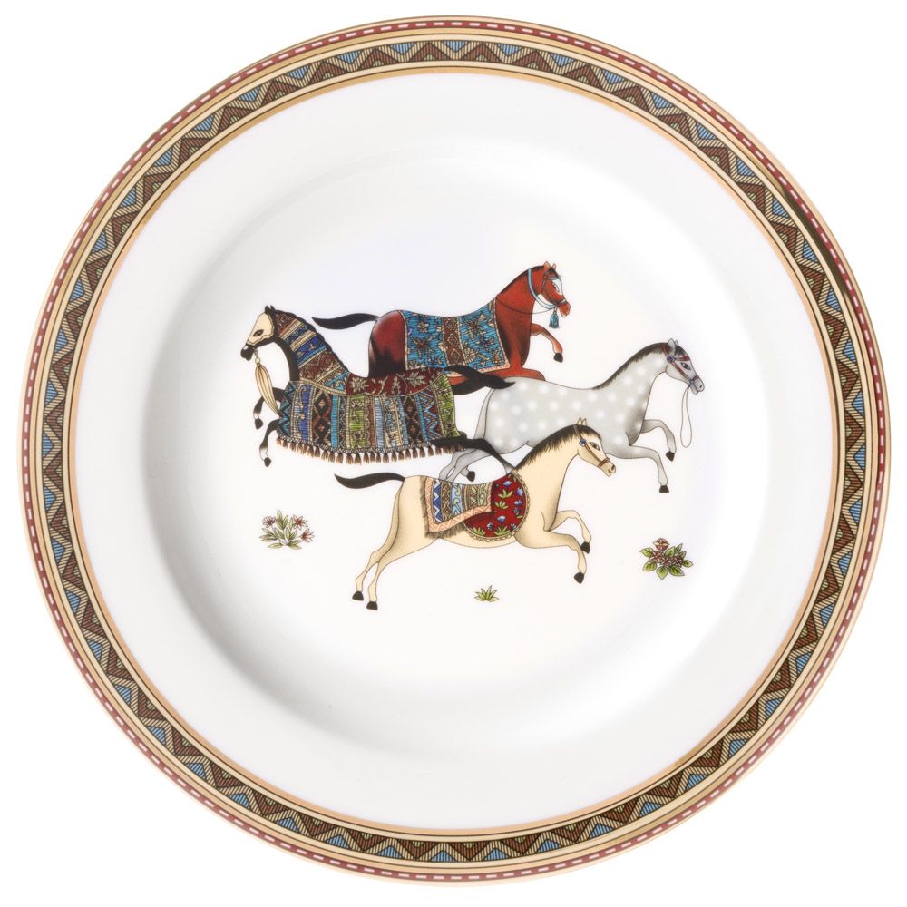 НАБОР ТАРЕЛОК ЗАКУСОЧНЫХ LEFARD "PASSAGE" ПАССАЖ 4 ШТ. 20 СМ, РАЗНОЦВЕТНЫЙ (КОР=12НАБ.)