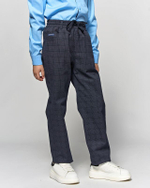 Школьные брюки для мальчика на резинке