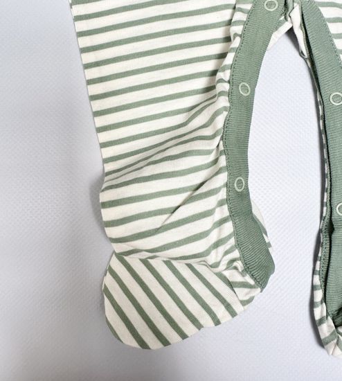 Слип хлопковый, Зеленая полоска