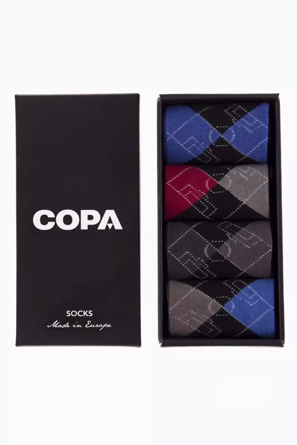 Носки Retro COPA Argyle Football Pitch Box Set