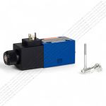 4WE6HA61/CW110-50N9K4 - Гидрораспределитель золотниковый Ду 6 с электроуправлением, схема HA (14-1), электроуправление W110, возврат - пружинный