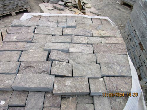 Paving stones sandstone sawn Gray /m2