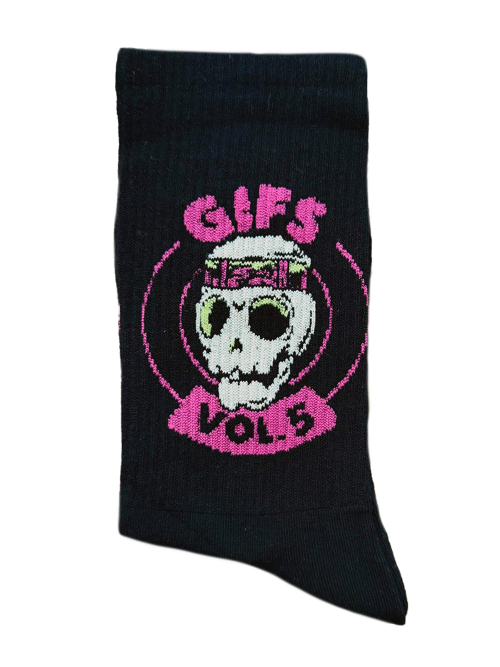 Носки р.35-40 "Абстракция" Skull