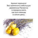 Лаванда и лимон, кубики восковые для ароматизации, 10 штук