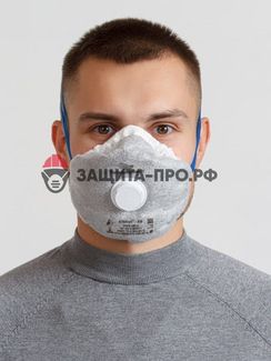 Респиратор Алина АВ, FFP2, с клапаном