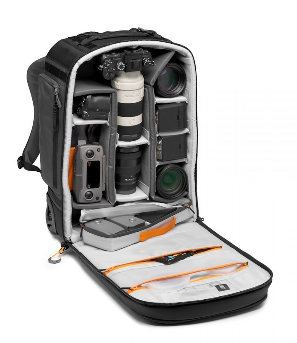 Сумка-рюкзак на колесах Lowepro Pro Trekker RLX 450 AW II серая