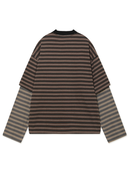 Джемпер Skeleton Stripe Long Sleeve
