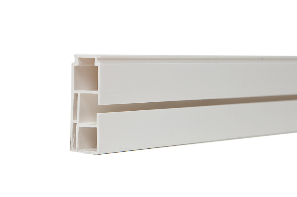Карниз потолочный 2-рядный 1,8 м BroDecor