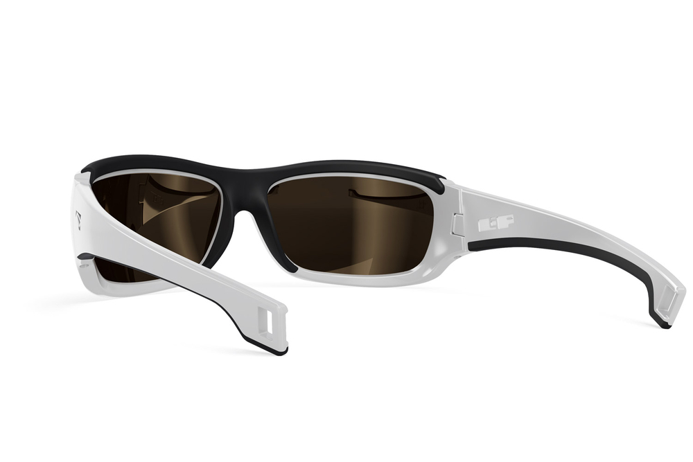 Спортивные очки LiP Tide / Stone White - Black / PC Polarized / Levante Series Chroma Brown