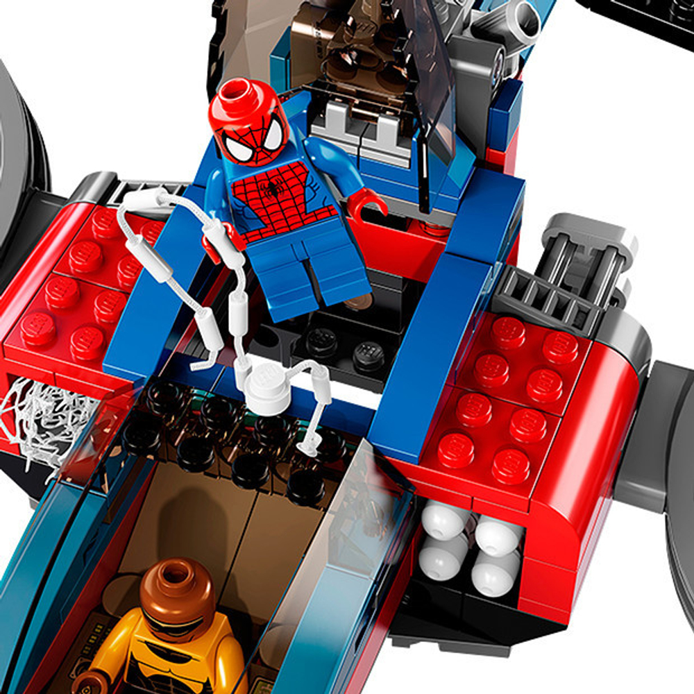 LEGO Super Heroes: Спасательная операция на вертолете Человека-Паука 76016 — Spider-Helicopter Rescue — Лего Супергерои Марвел