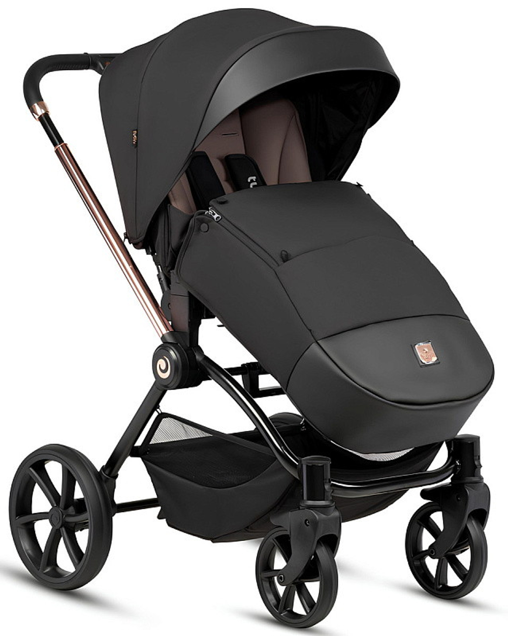 Детская коляска Tutis Gio Plus 3 в 1 с автокреслом Elo Lux EduSky Black 1552135 Nero