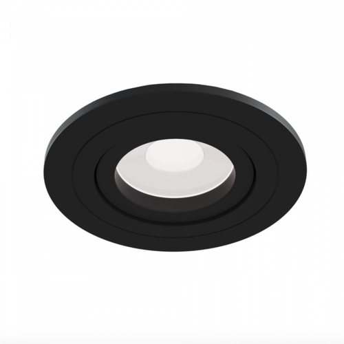 Светильник встраиваемый Vaes MARS R, чёрный, поворотный, цоколь GU10