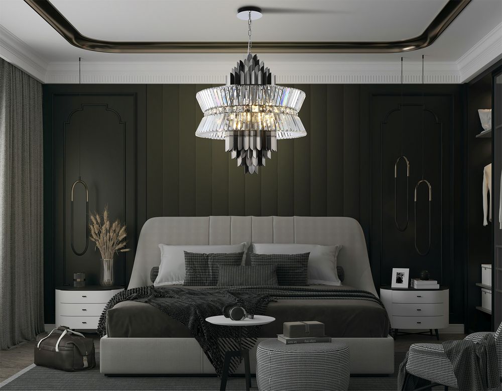 Ambrella Подвесная люстра с хрусталем Crystal LH41026