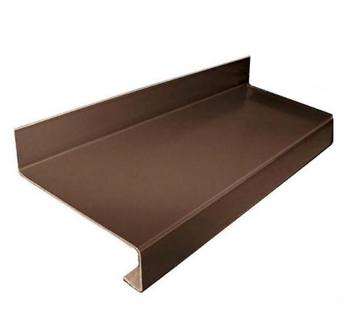 Отлив 145*1500 мм коричневый