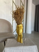 Кашпо - Скульптура - Гипсовая голова Романтик