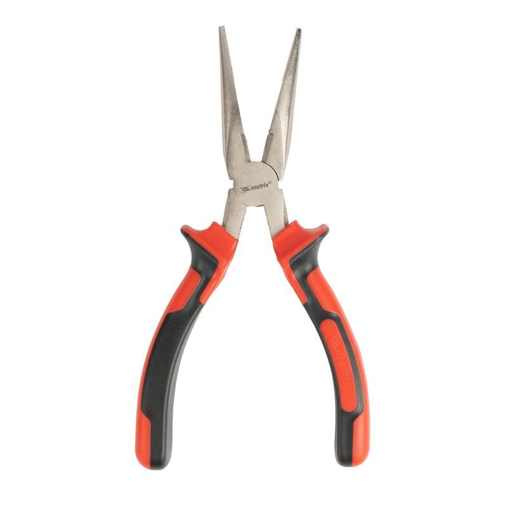Длинногубцы прямые MATRIX 180 мм