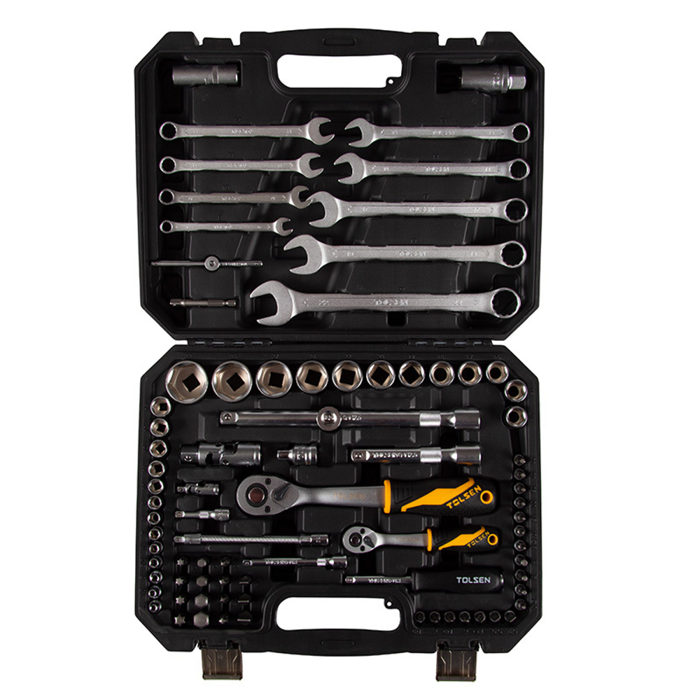 TOLSEN (TT15143) Набор инструментов универсальный, 82 предмета