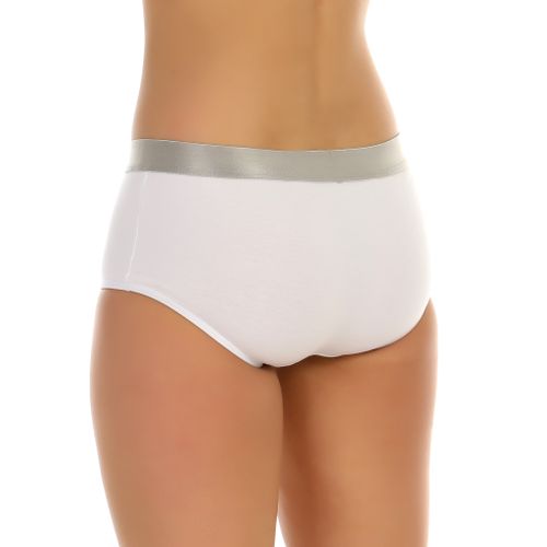 Женские трусы-шорты белые Calvin Klein Women Steel White