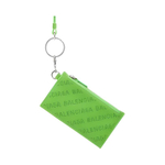 Balenciaga Cash Smoothing Cow Leather With Sheepskin Card Holder Card Holder Women"s Green