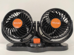 HX-T312 (24 вольта) / Вентилятор салонный на липучке, 12,5 см, 24V (1 шт.)