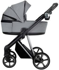 Детская коляска Roan Sol Vintage Luxury 2.0 2 в 1 VIN 01/BT Blue Tea/Blue Tea/руч.Grey/к.Grey