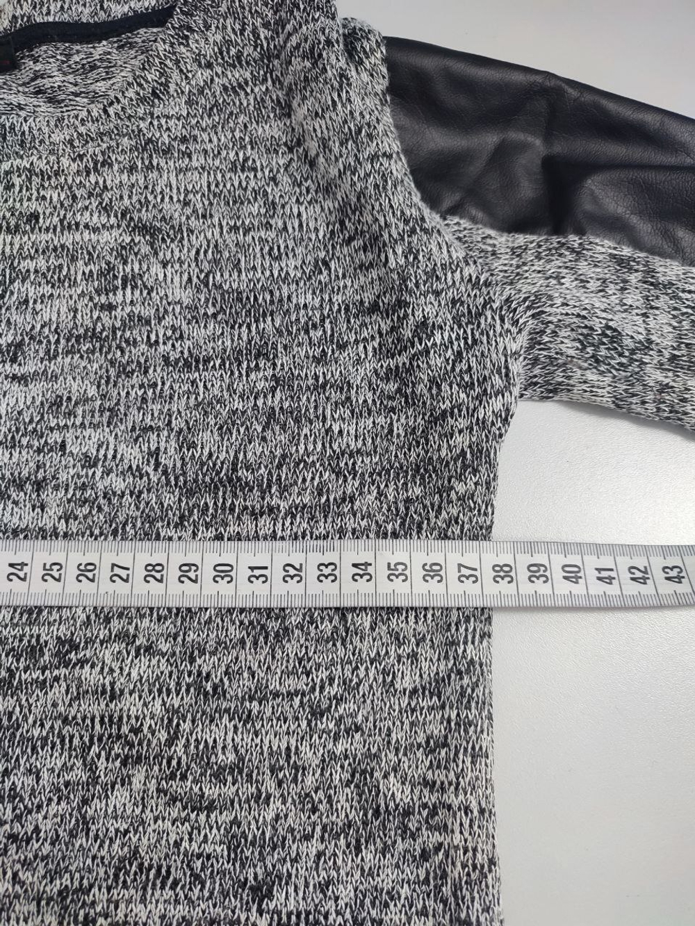 Джемпер комбинированный 42 размер