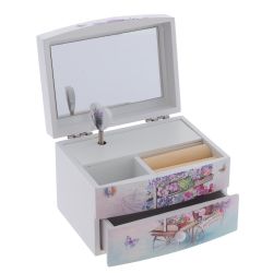 GAEM Шкатулка для украшений музыкальная, L13 W10 H9 см