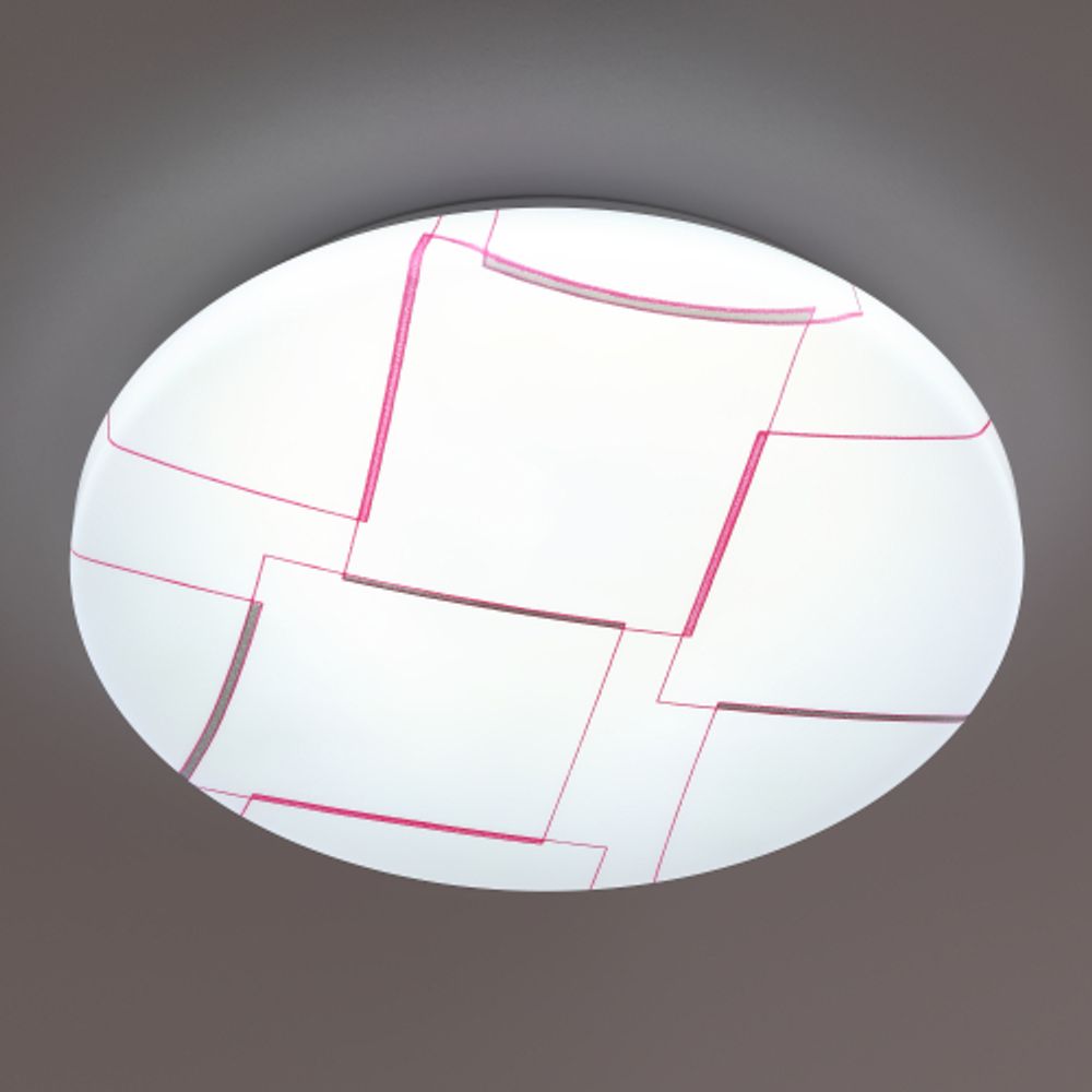 Светильник потолочный светодиодный ЭРА Классик без ДУ SPB-6 Slim 1 24-6,5K 24Вт 6500K