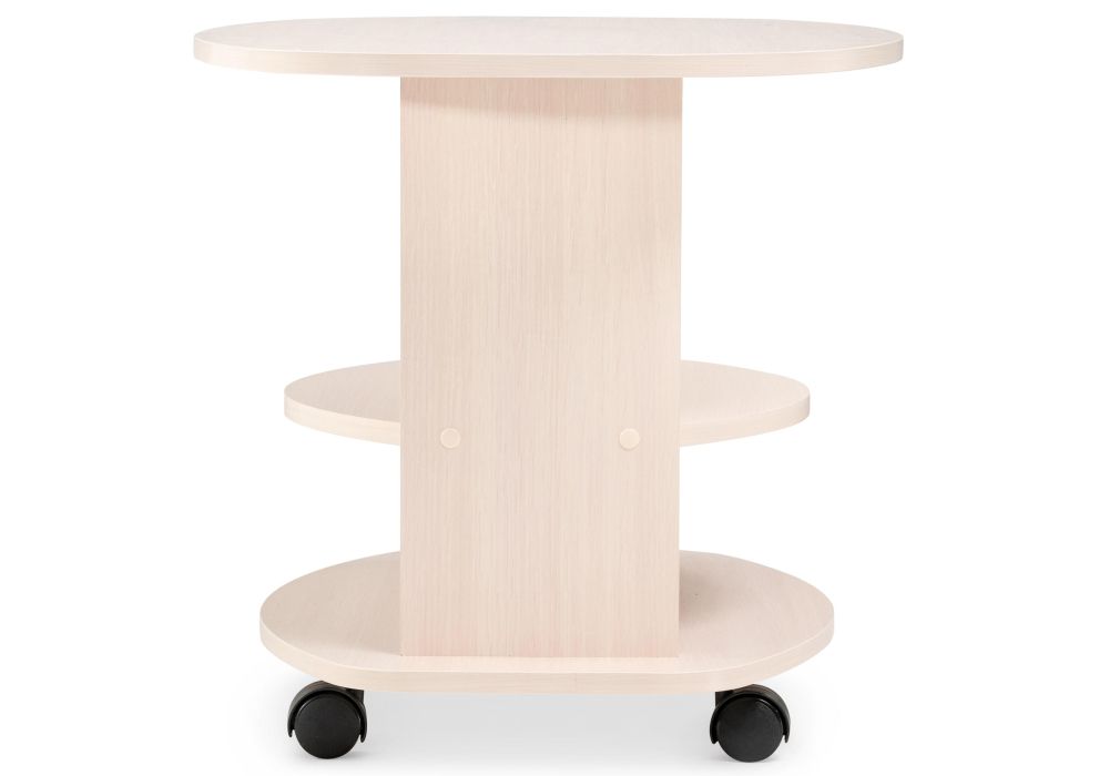 Журнальный стол Лидер 80х53х52 дуб млечный