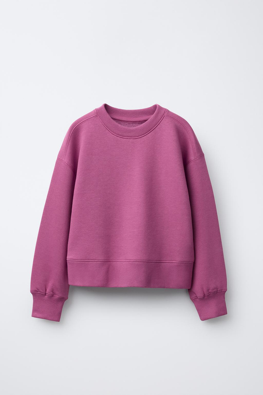ZARA БАЗОВАЯ ТОЛСТОВКА, ЛИЛОВЫЙ