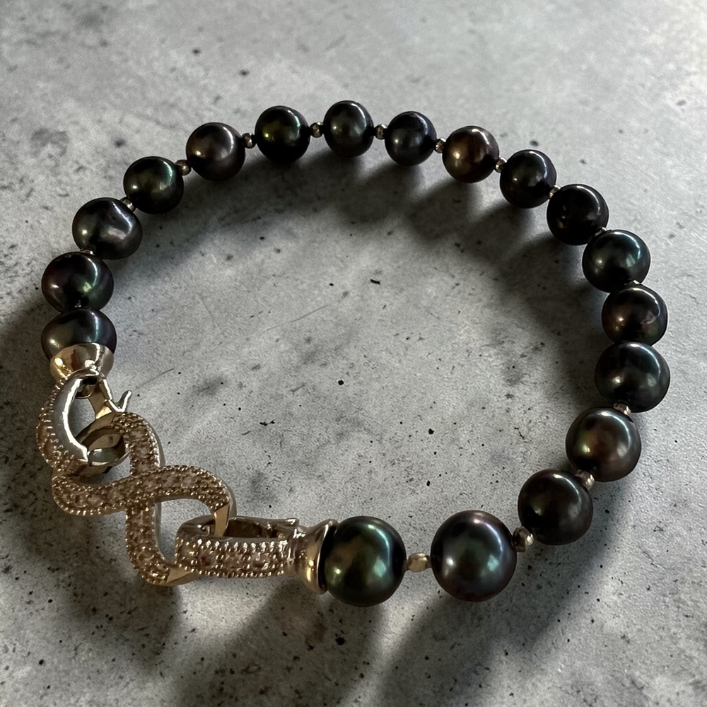 Браслет. Поцелуй нереиды. Жемчуг