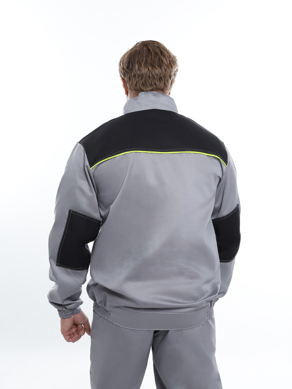 Костюм Nerss «Практик», куртка + полукомбинезон. Серый с черным