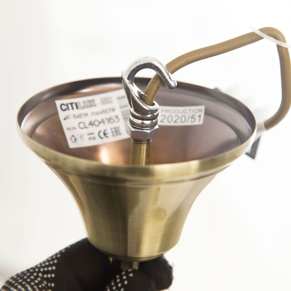 Citilux Кармен CL404183 Люстра подвесная Бронза