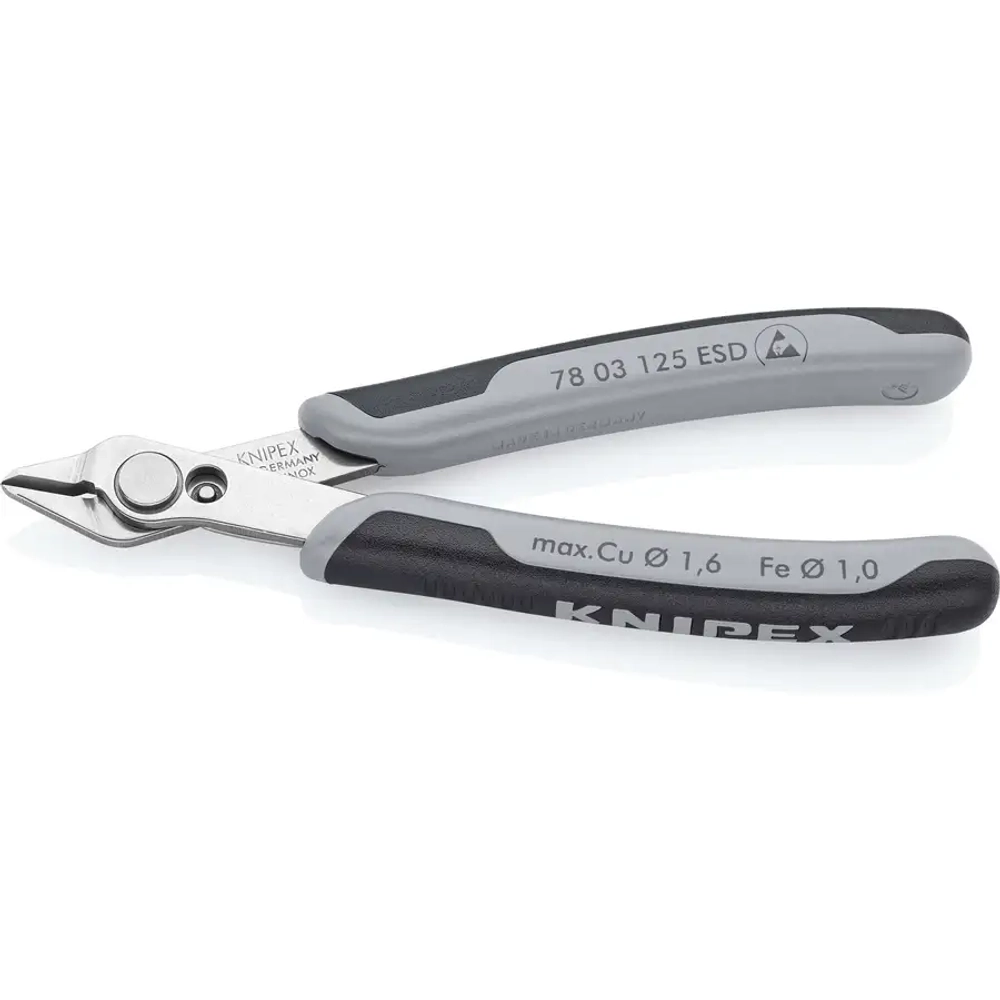 Кусачки прецизионные Electronic Super Knips® ESD 125 мм Knipex 78 03 125 ESD