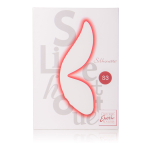 Красный вибромассажер Silhouette S3 - 12,75 см. (Цвет: красный)