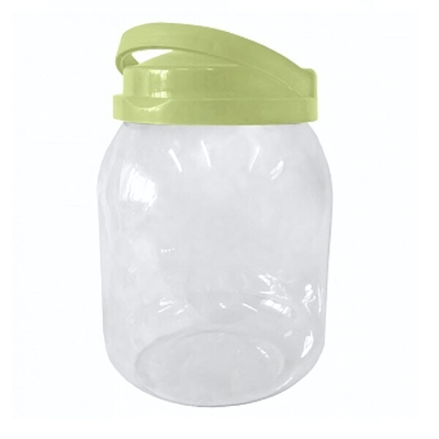 Емкость для хранения "Verona" круглая 2л ПЭТ (салатовый)