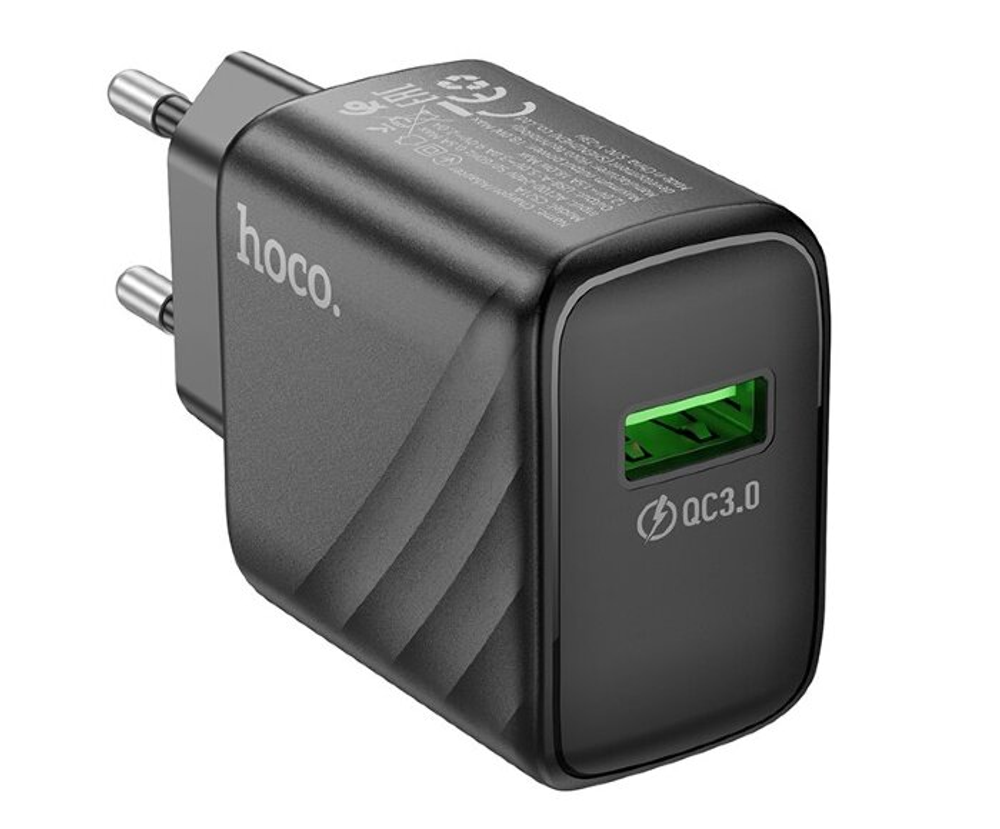СЗУ HOCO CS21A Rich single port QC3.0 charger(EU)